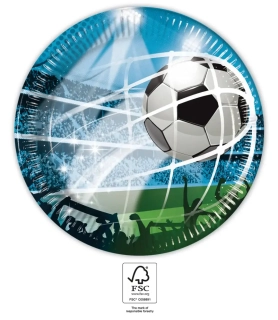 Papírové talíře - Fotbal 23cm