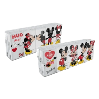 Papírové kapesníky Minnie a Mickey