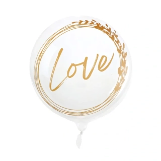 Dekorační bublina Love 60 cm