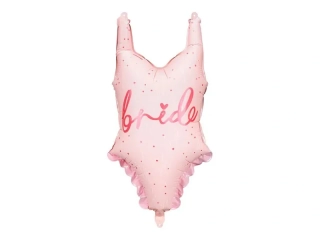 Fóliový balónek růžové plavky Bride 76 cm
