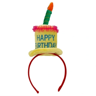 Čelenka Happy Birthday dort
