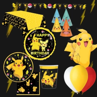 Dekorační sada Pokemon - Pikachu