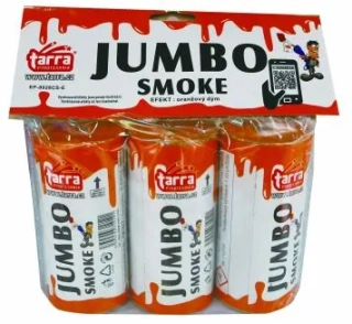 Dýmovnice - Jumbo Smoke oranžová 3 ks