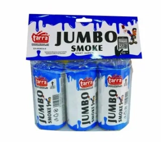 Dýmovnice - Jumbo Smoke modrá 3 ks