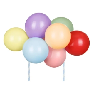 Dekorace na dort - balonková girlanda