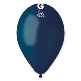 Latexový balónek 33cm/13" #102 námořnická modrá