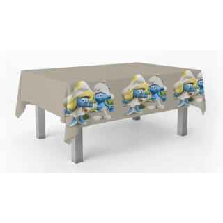 Plastový ubrus Šmoulové 120 x 180 cm