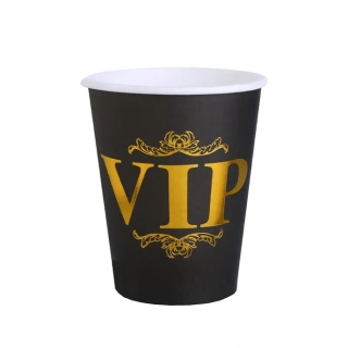 Papírové party kelímky - VIP 10 ks