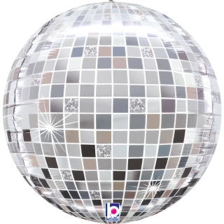 Foliový balonek Disco koule 4D 38 cm
