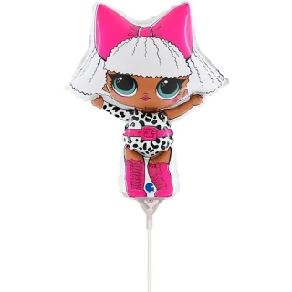 Fóliový balónek MINI LOL Diva 35cm