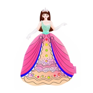 Nafukovací omalovánka pricezna Erika