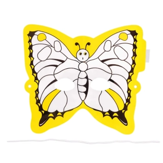 Nafukovací omalovánka maska Motýlek