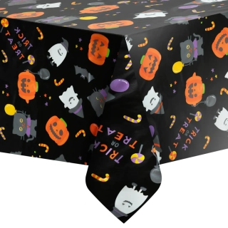 Plastový ubrus Happy Halloween 137 x 274 cm