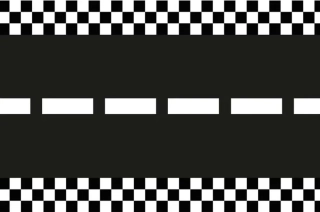 Stolová šerpa Závodní auta 500 cm