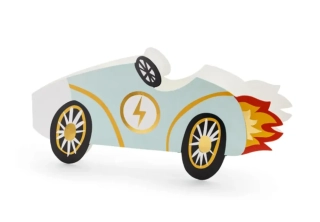 Papírové party pozvánky Závodní auta 6 ks