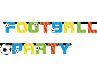 Banner barevný Fotbal party