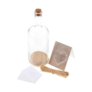 Svatební kniha hostů - Vzkaz v láhvi