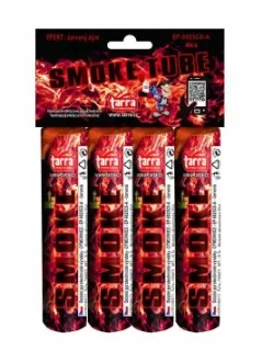 Dýmovnice červená 4 ks