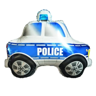 Fóliový balónek Policejní auto 48 x 62 cm