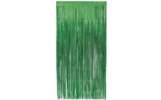 Zelený party závěs 100 x 200 cm