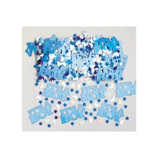 Konfety metalické It's a boy 14g