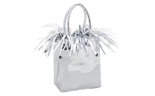 Závaží - Dárková taška stříbrná