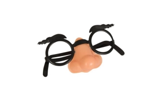 Párty brýle s nosem 4ks