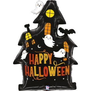 Fóliový balónek Strašidelný dům 81 cm