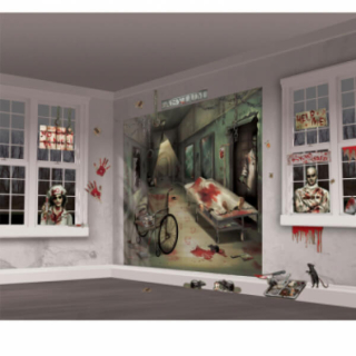 Dekorační sada Halloween - Asylum 32 ks