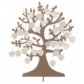 Svatební kniha hostů - Dřevěný strom 