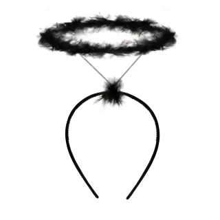 Andělská svatozář černá