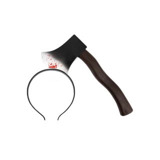 Halloweenská čelenka - Sekera