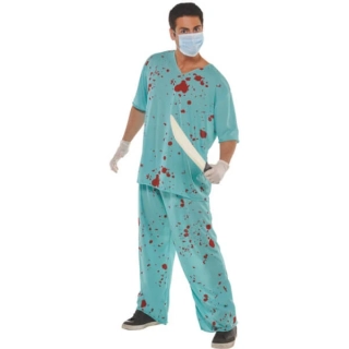 Kostým krvavý doktor pro dospělé