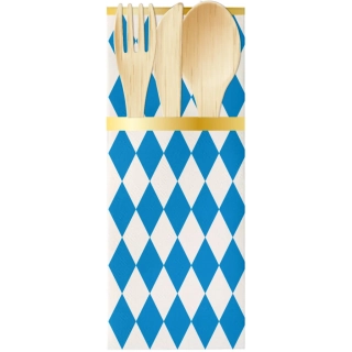 Papírová kapsička na příbor - Oktoberfest