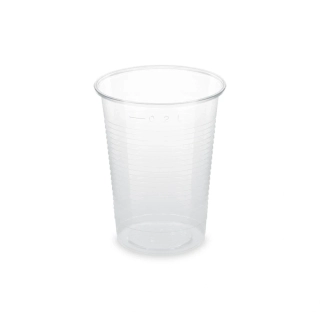 Plastové kelímky průhledné 200 ml - 10 ks
