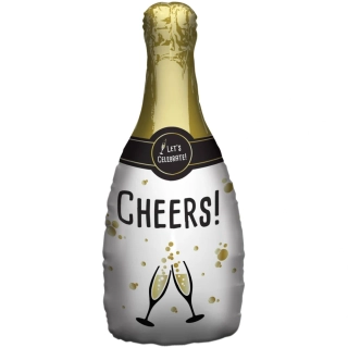 Foliový balonek Láhev šampaňského 72 cm