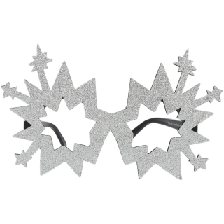 Party brýle - stříbrný ohňostroj