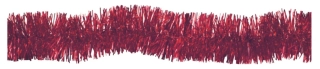 Vánoční řetěz červený 200 cm