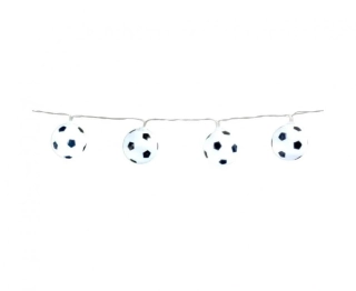 LED řetěz fotbalové míče 140 cm