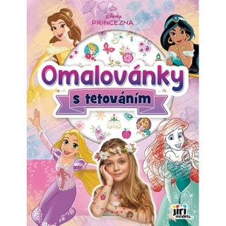 Omalovánky s tetováním Disney princezny