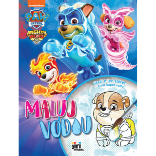 Maluj vodou - omalovánky Tlapková patrola ve Velkofilmu