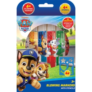 Foukací fixy Tlapková Patrola