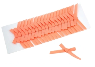 Svatební mašlička lososová 20 ks