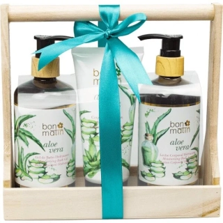 Dárkový kosmetická sada Bon Matin - Aloe Vera
