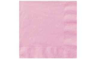 Papírové ubrousky malé růžové 20 ks