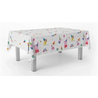 Plastový ubrus Prasátko Peppa oslava 120 x 180 cm