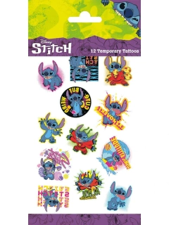 Dětské dočasné tetování Stitch