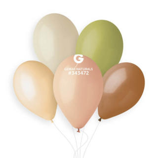 Balónek 30cm/12" přírodní mix 100 ks