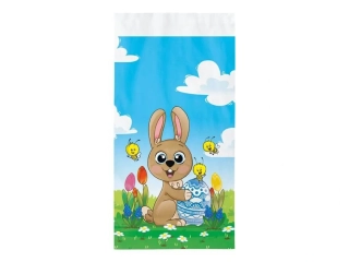 Velikonoční celofánový sáček Zajíček