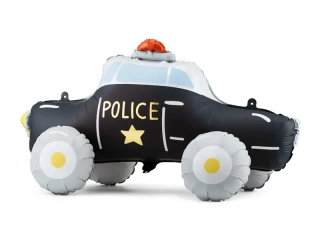 Stojící fóliový balónek Policejní auto 90 x 41 cm